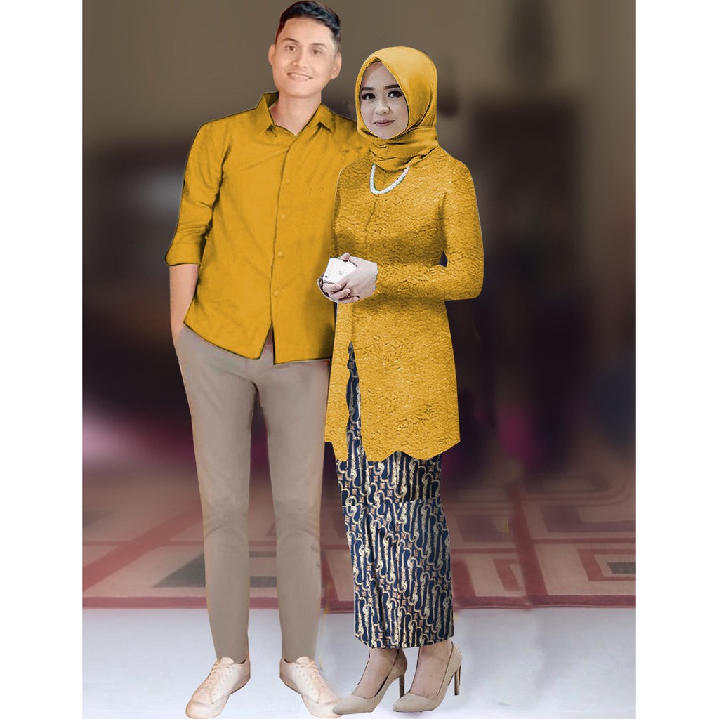 HOPYLOVY - Couple Kebaya Brukat Talina