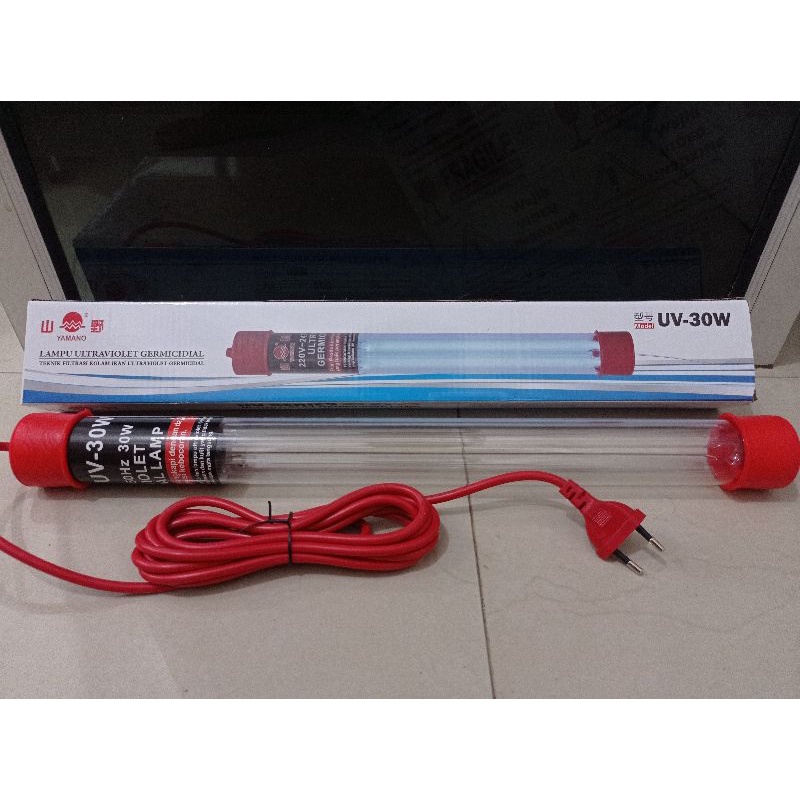 Lampu anti lumut bakteri YAMANO UV 20WATT 30WATT