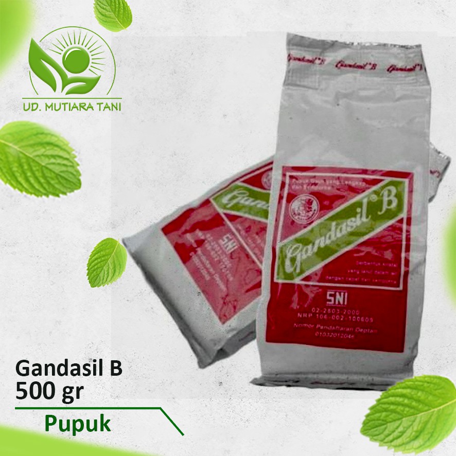 Pupuk Daun Gandasil B 500 Gram