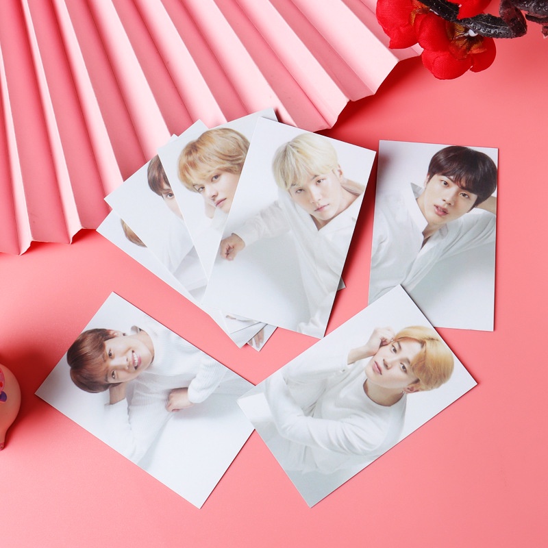 Set Kartu Lomo Foto Kpop BTS Bangtan Boys VT Untuk Hadiah