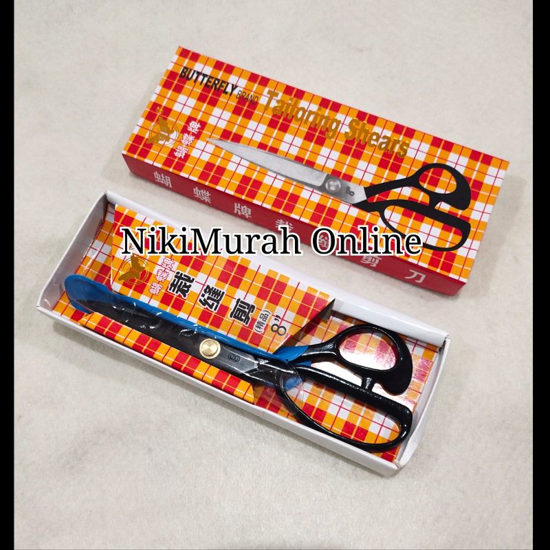 

GUNTING BUTTERFLY UKURAN 8 INCH