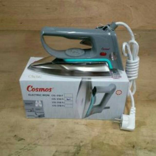 Setrika listrik cosmos cis-318 stenlis,kualitas bagus.