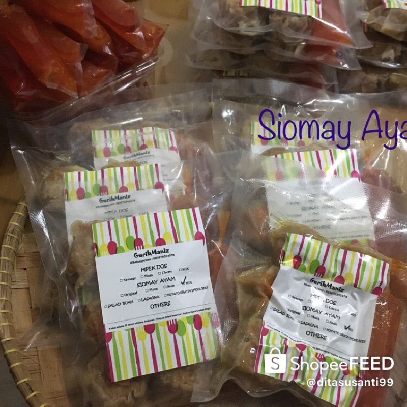 

Frozen Siomay Ayam Original
