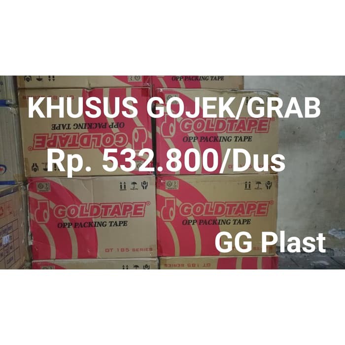 

Promo Lakban GoldTape 100yard Bening/Coklat - Putih Keren