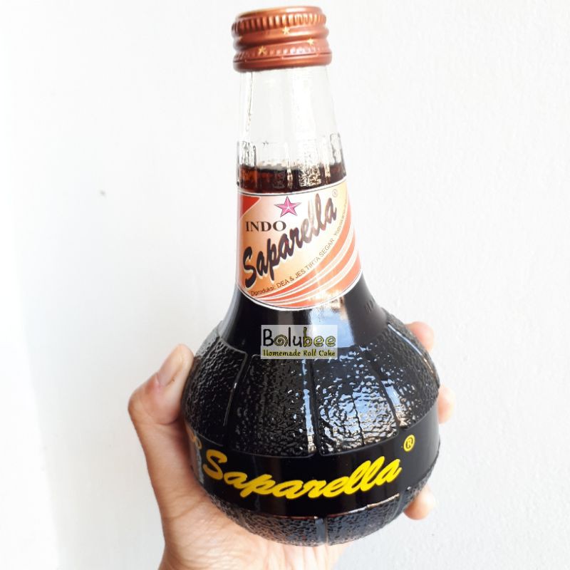INDO Saparella Sarsaparilla Minuman Soda Soft Drink Limun Jadul