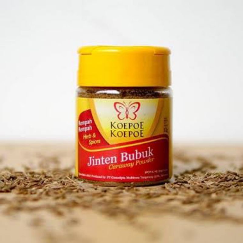 

Jinten bubuk koepoe - koepoe 32gr