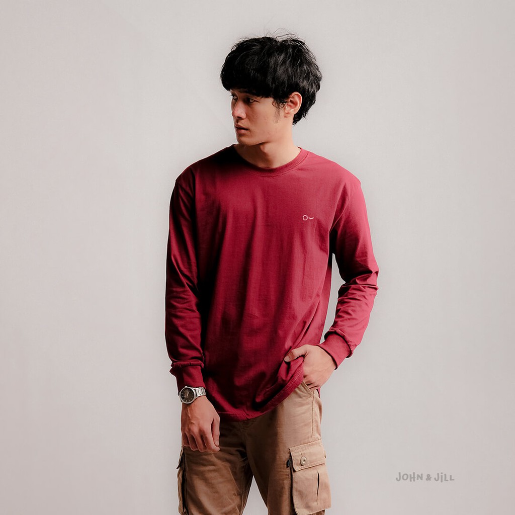 JOHNJILL - Kaos Basic Long Sleeve