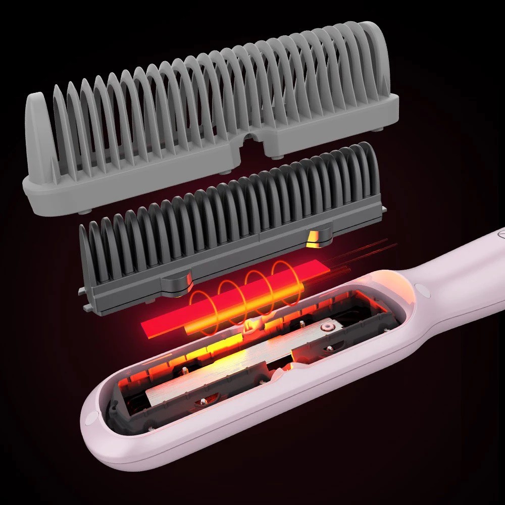 XIAOMI YUELI Negative Ion Hair Straightener - HS-528P - Sisir Pelurus Rambut