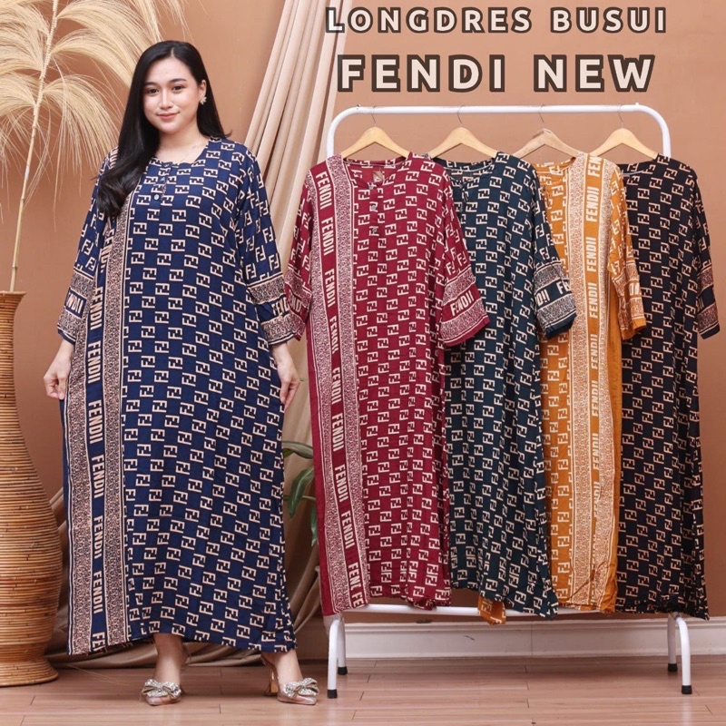 Daster Panjang Gamis Semata Kaki| Daster Kekinian Bumil Busui Friendly Kancing depan