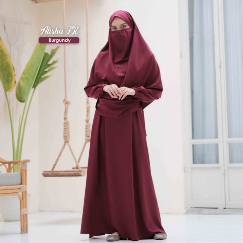 TACHI SYAR'I ALISHA FRENCH KHIMAR