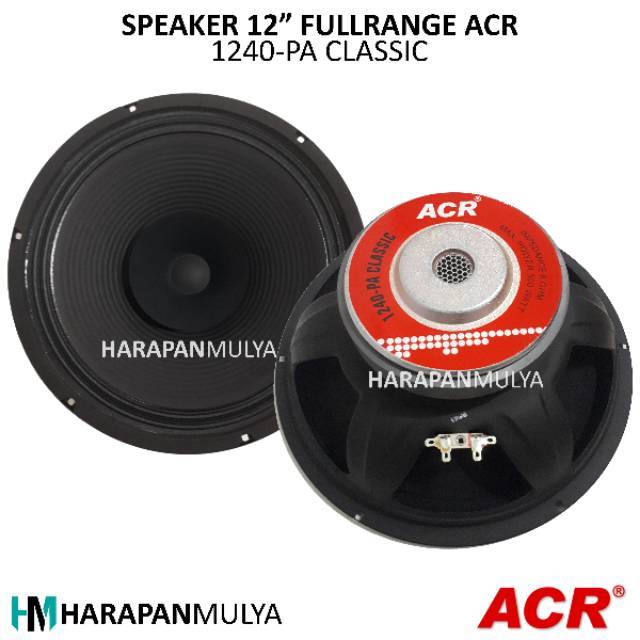 Full Range 12 inch ACR 1240 CLASSIC 