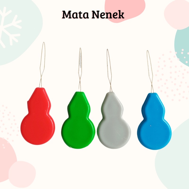 Mata Nenek Plastik Besar - Needle Threader
