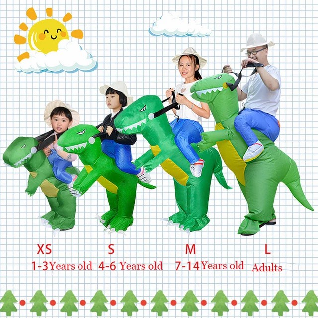 MOMBABY1 Kostum dinosaurus anak Halloween / Kostum dino anak / dino costume