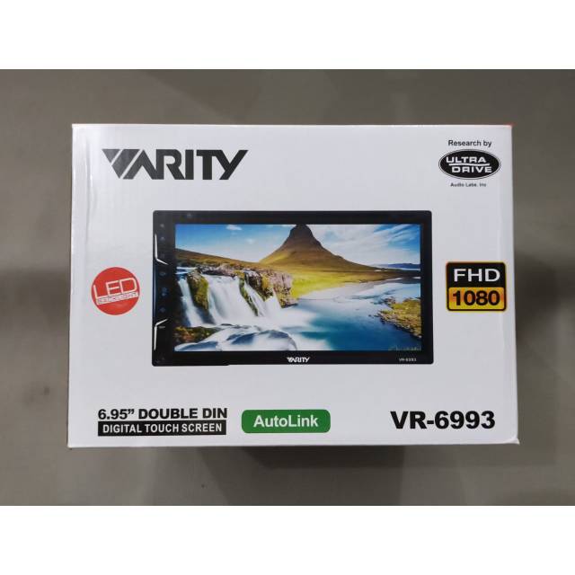 Tv mobil head unit double din 6.95" inch varity vr-6993 vr 6993