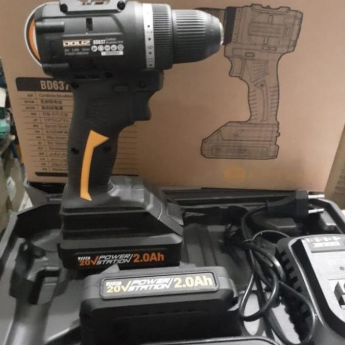 ✅Jual Doliz BD 637 20V brushless bor cordless (Dewalt,Bosch)