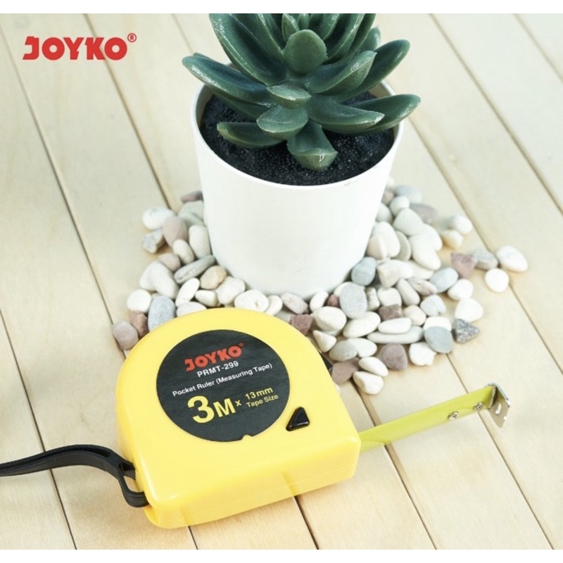 JOYKO - MEASURING TAPE PRMT-299 - METERAN POCKET RULER PORTABLE 3 METER