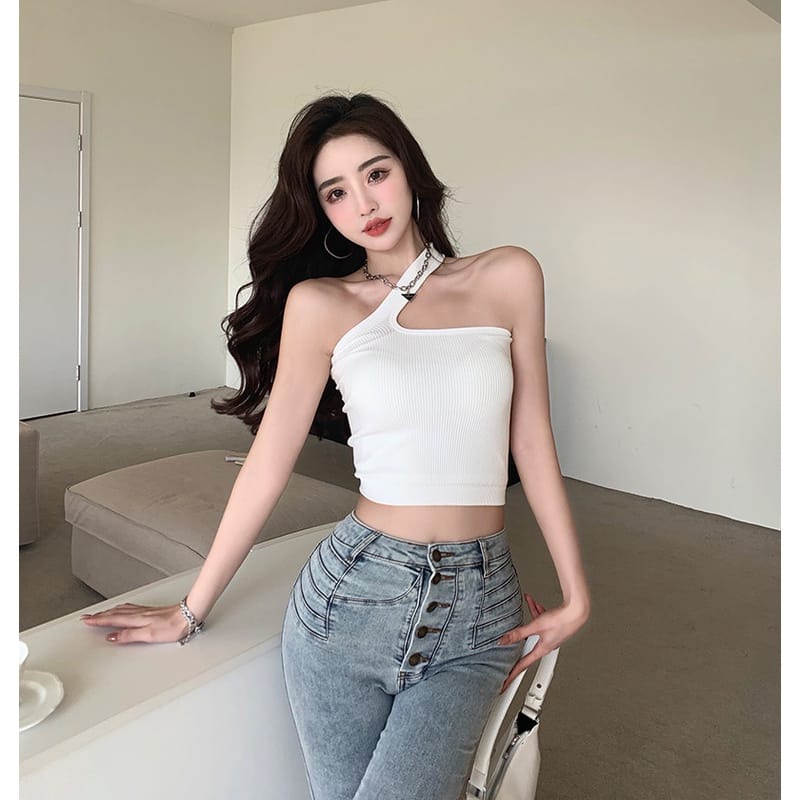 SEXYLADIES Croptop wanita tali samping tanktop 1tali korean style