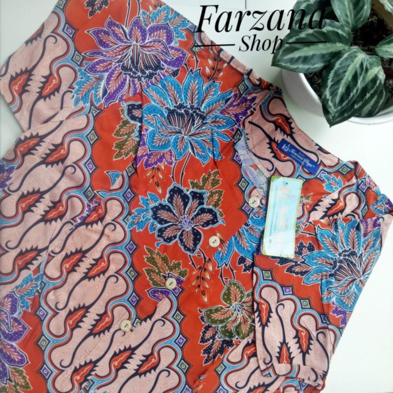 Daster  Batik KENCANA UNGU (KU) ASLI -