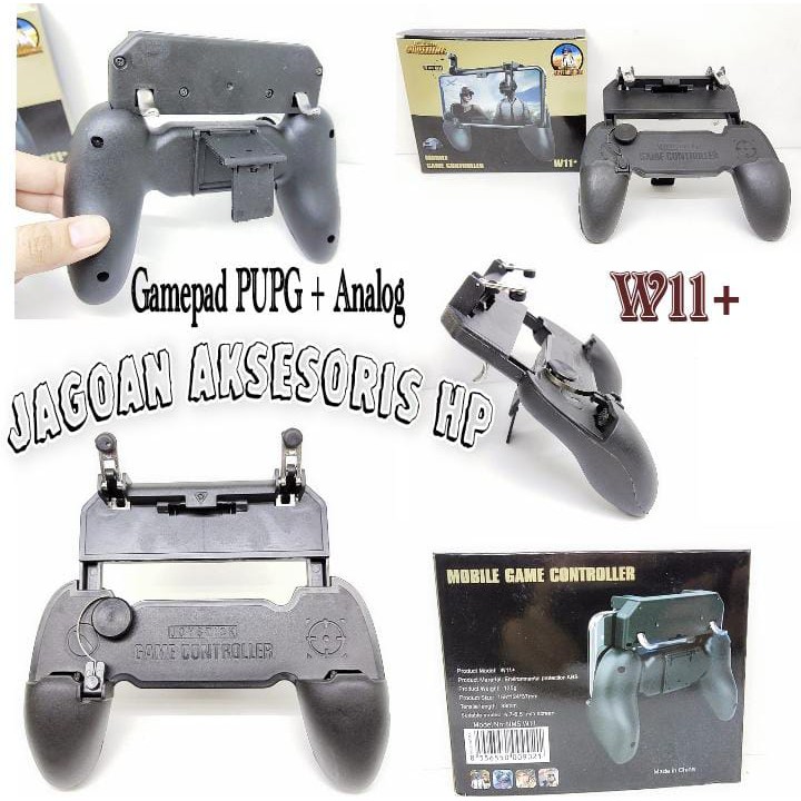 W11 Plus GamePad PUPG With Analog Joystick Trigger L1R1 Button Standing Game Controller