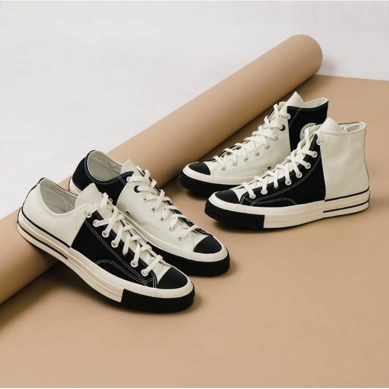 black white chucks