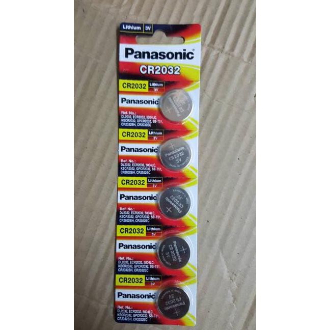 Terlaris Baterai Panasonic Cr 2032/ Cr2032 Original