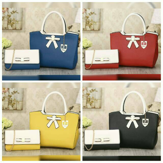 2388 tas import Tas fashion tas korea tas murah tas batam tas branded tas kw 2in1 furla from batam