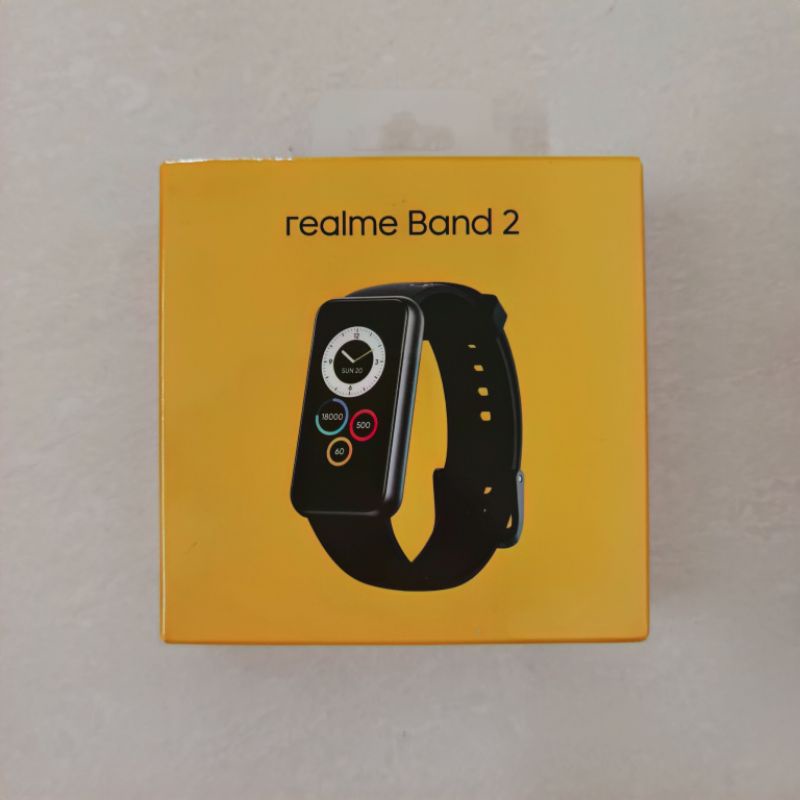 Realme Band 2 [3.5cm (1.4&quot;) Large Color Display, Blood Oxygen &amp; Heart Rate Garansi Resmi