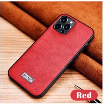 Genuine Leather Original Soft Case Pc Casing Iphone 12 Pro 6.1 Sulada