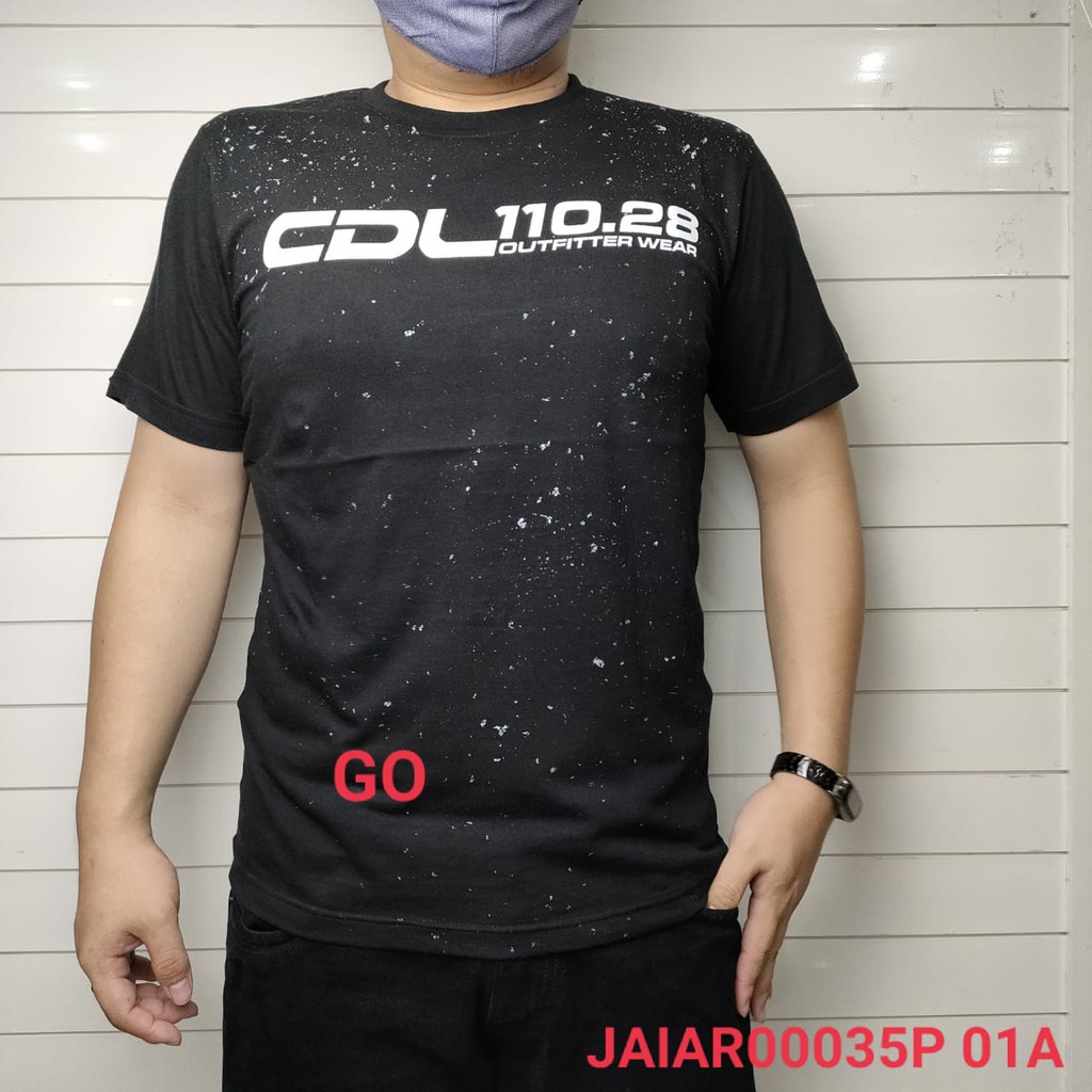 gos  CDL By (CARDINAL) KAOS T-Shirt Pakaian Pria Atasan Casual Santai Original Lengan Pendek