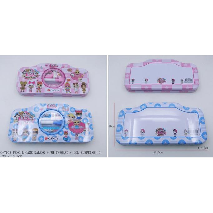 

Top!! Alat Tulis Set / Tempat Pensil Kaleng / Souvenir / Peralatan Sekolah