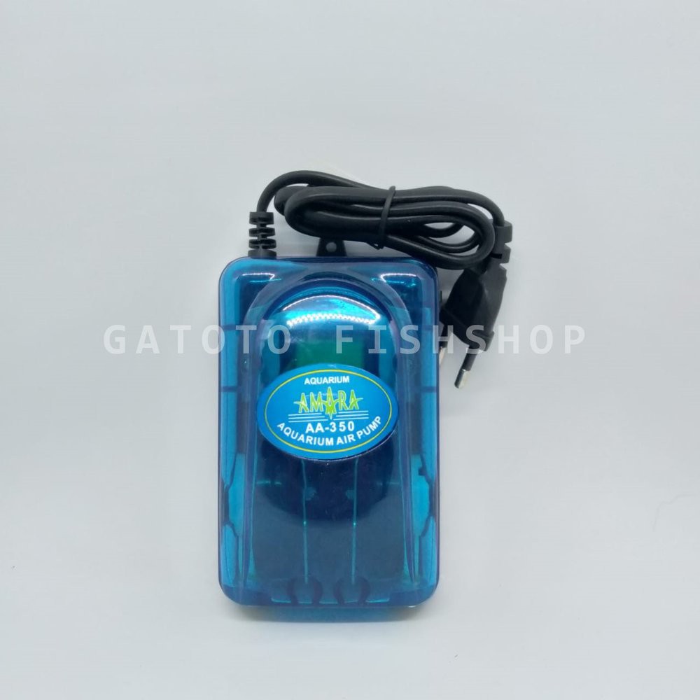 Pompa Mesin Aquarium Akuarium Aerator Gelembung Udara Amara Aa 410 / 350