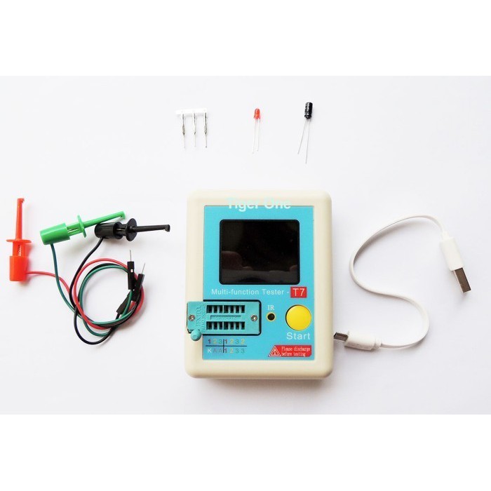 Jual Transistor tester, multi function tester LCR T7 Shopee Indonesia