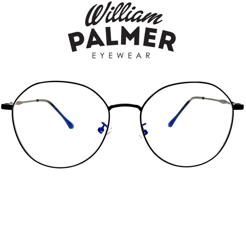 William Palmer Kacamata Pria Wanita Metal 3042  Black