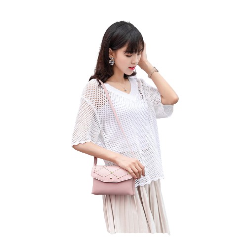 Satu7an T85 Tas Selempang Wanita Tas Mini Pernak Pernik Fashion Style Tas Import Sling Bag Kulit PU