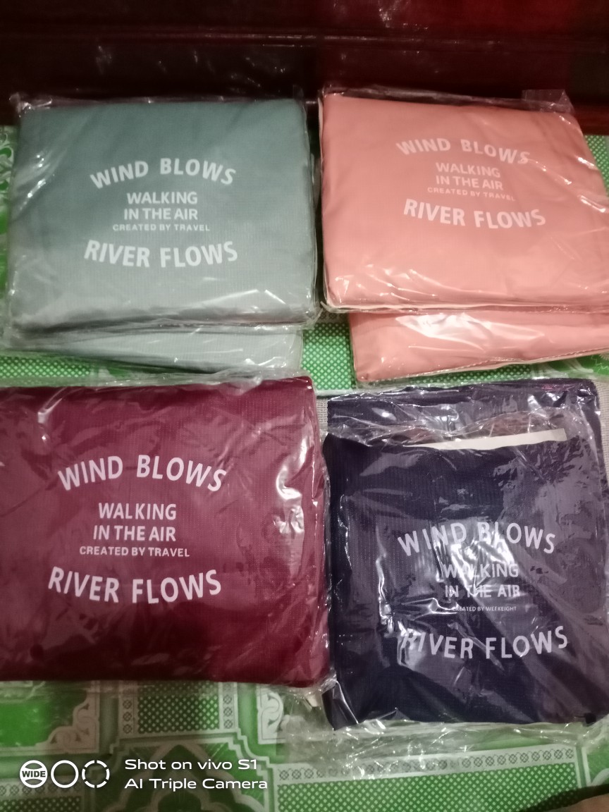 Dbs T014 Travel Korean Easy Travel Bag Foldable / Hand Carry Anti Air