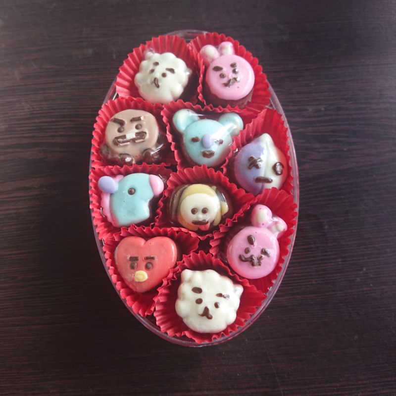 

Cokelat BTS kemasan toples