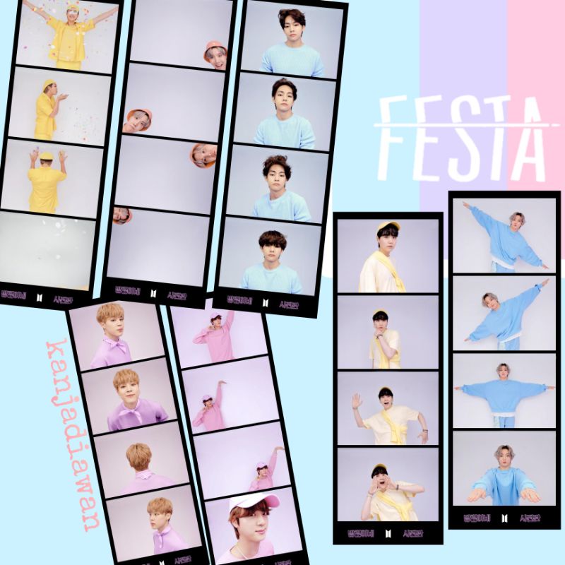 BTS FESTA 2021 Photostrip Set