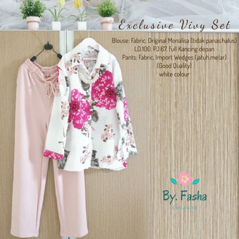 EXCLUSIVE VIVY SET BY FASHA