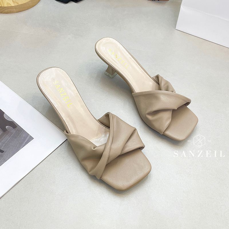 [COD] 10087 Sanzeil Fanni Heels Wanita Import