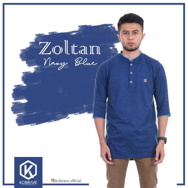 Baju Koko Pria Koko ZOLTAN Series Baju Koko Pria Busana Muslim Pria TERBARU