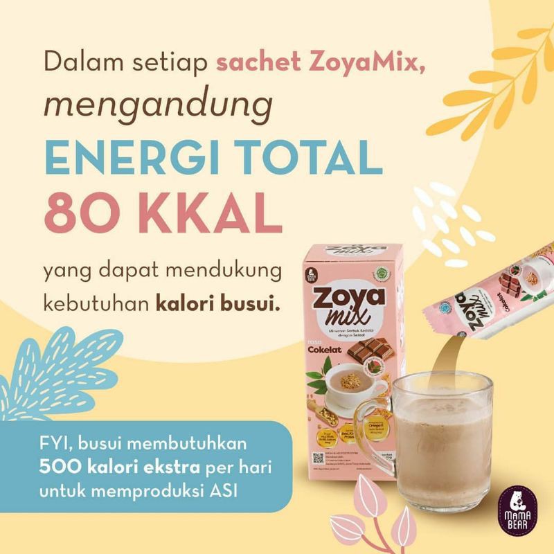 Mama Bear Soya Mix Zoya mix cereal nutrisi ibu menyusui