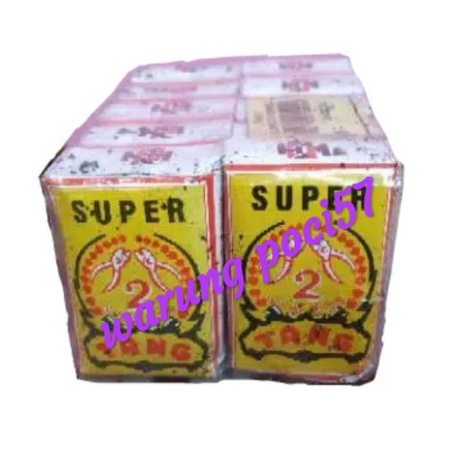 

Teh 2 Tang kuning Super Teh tubruk 1 pak