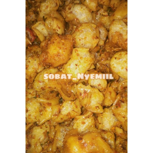 

siomay kering mini | extra pedas | julid level | bumbu daun jeruk | termurah