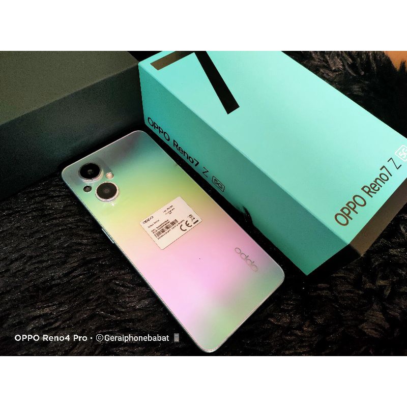Oppo Reno 7z 5g 8/128 second murah