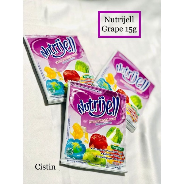 

Nutrijell Grape 15gr