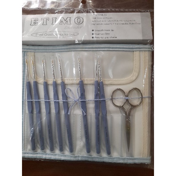 Tulip steel crochet hook set