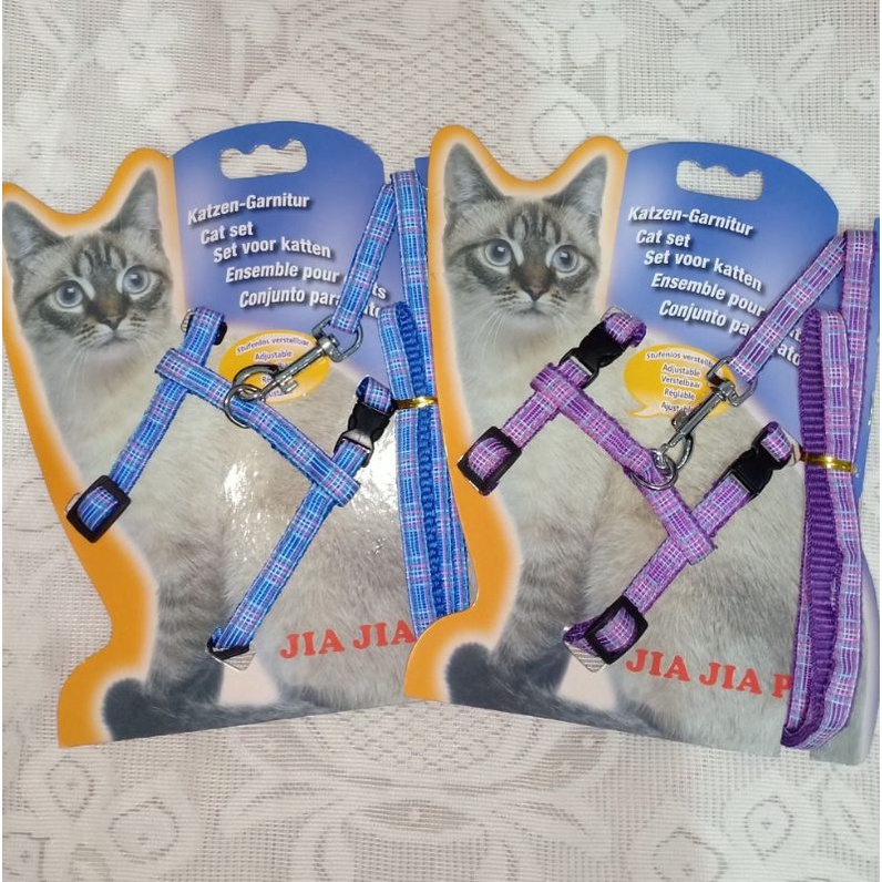 Tali Tuntun Harness Kucing merek JiaJia