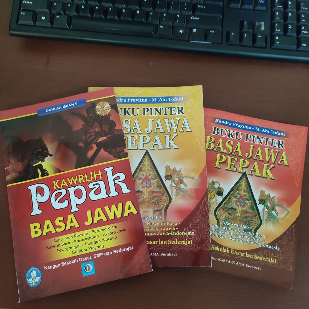 BUKU PINTER BASA JAWA PEPAK &amp; KAWRUH PEPAK BASA JAWA ED. TERBARU K13