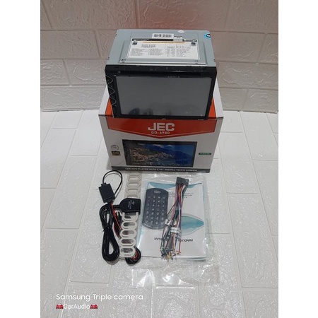 Tape mobil Avanza Xenia innova Calya Sigra Head Unit JEC GD 6980 BONUS Antena TV Berkualitas