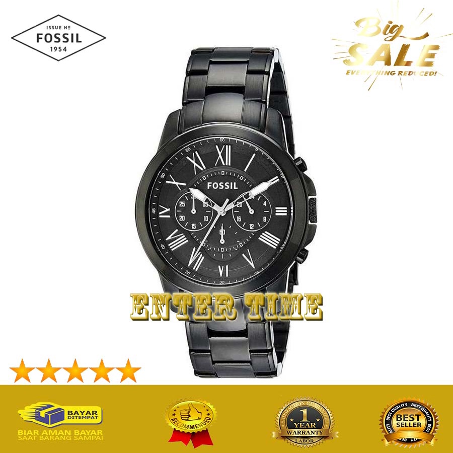 BIG SALE  JAM TANGAN PRIA KEREN TERBARU F0551L FS4832 FS 4832 STAINLESS STEEL QUARTZ JAM TANGAN FASH